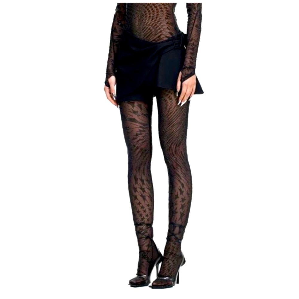 Mugler x H&M tights